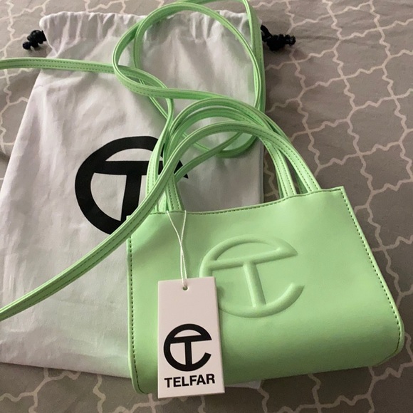 Telfar Handbags - Small Double Mint Telfar Bag, Never Worn With Tag